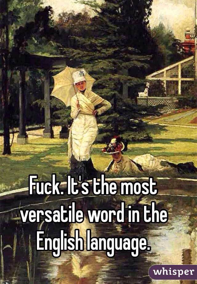 Versatile Word Fuck